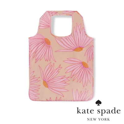 KATE SPADE 馥郁花蕾摺疊收納購物袋 Falling Flower