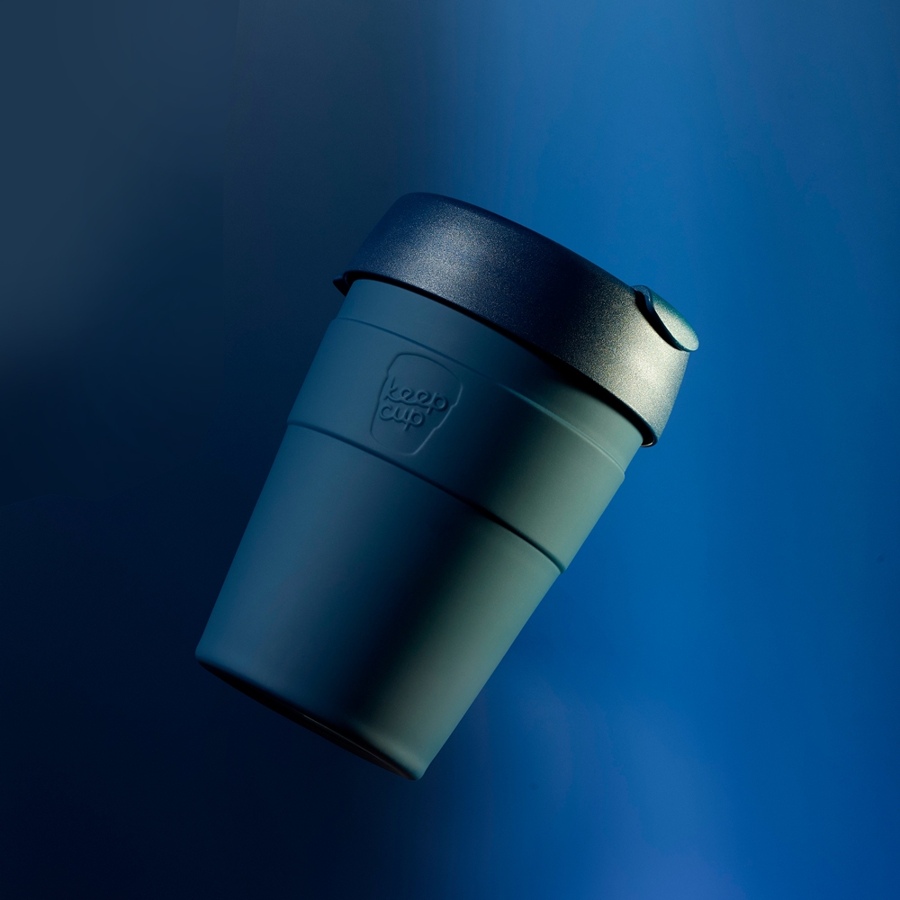 【澳洲 KeepCup】雙層真空隨身杯 340ml- M - 優雅藍
