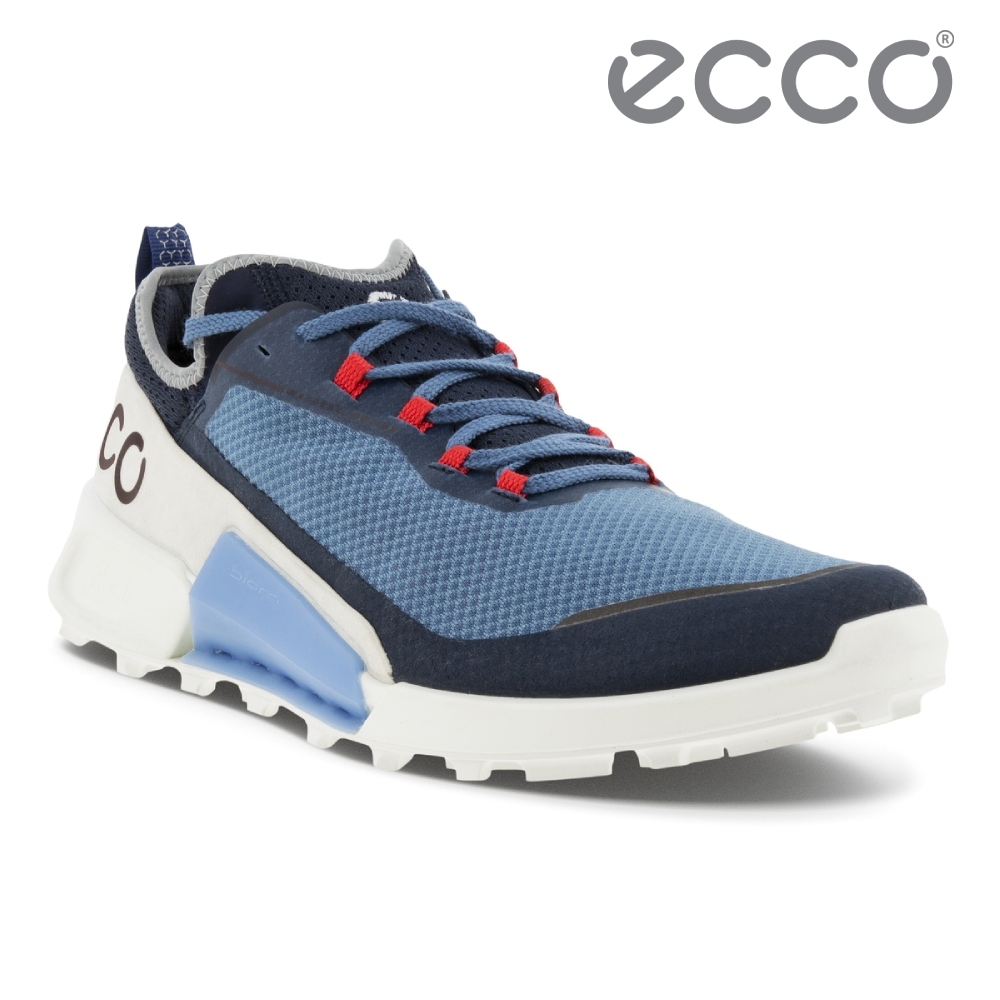 ECCO BIOM 2.1 X COUNTRY M 健步2.1輕盈戶外襪套式跑步運動鞋 男鞋 海洋藍/光影白