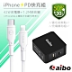aibo 蘋果PD快充組 42W充電器+PD充電線(PD3012+CA729) product thumbnail 2