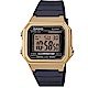 CASIO 復古風金屬感設計數位電子腕錶(W-217HM-9A)金框/41mm product thumbnail 1