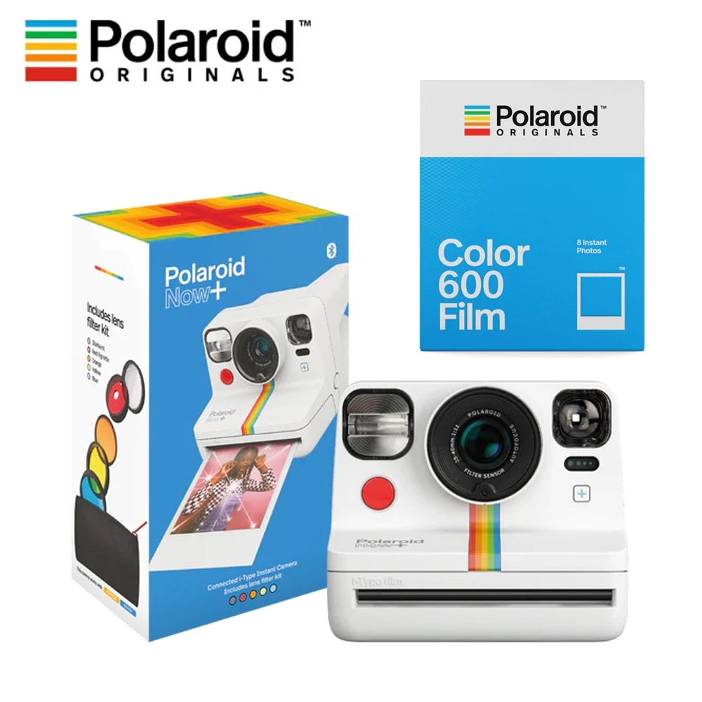 Polaroid 寶麗來 Now+ G2 Now Plus Gen 2 拍立得相機 附送5種顏色濾鏡 再加贈底片