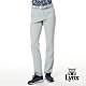 【Lynx Golf】女款吸濕快乾透氣環保素材口袋撞釘設計基本版長褲-淺灰色 product thumbnail 2