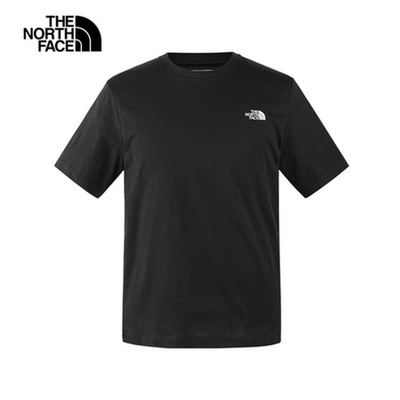 The North Face M FOUNDATION SS TEE 男短袖上衣-黑-NF0A89QVJK3