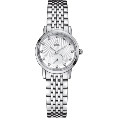 ERNEST BOREL 瑞士依波路表 喬斯系列 纖薄美鑽石英女士腕錶 25.5mm LS809L-4590