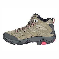 Merrell Moab 3 Mid Gore-Tex [ML036310] 女 越野鞋 戶外 登山 防水 真皮 咖啡棕