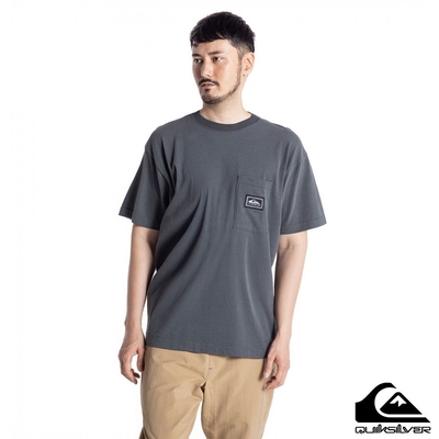 【QUIKSILVER】CHECKER PKT ST T恤 黑灰