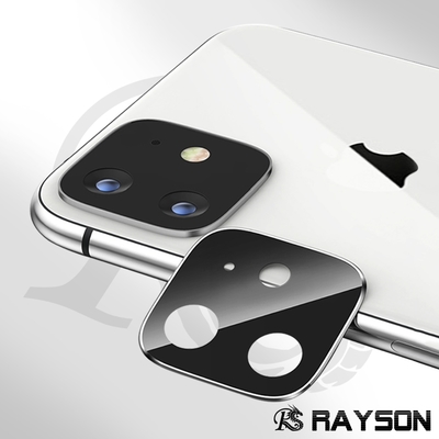 iPhone11 鏡頭保護貼手機防刮金屬框 銀色 iPhone11鏡頭保護貼