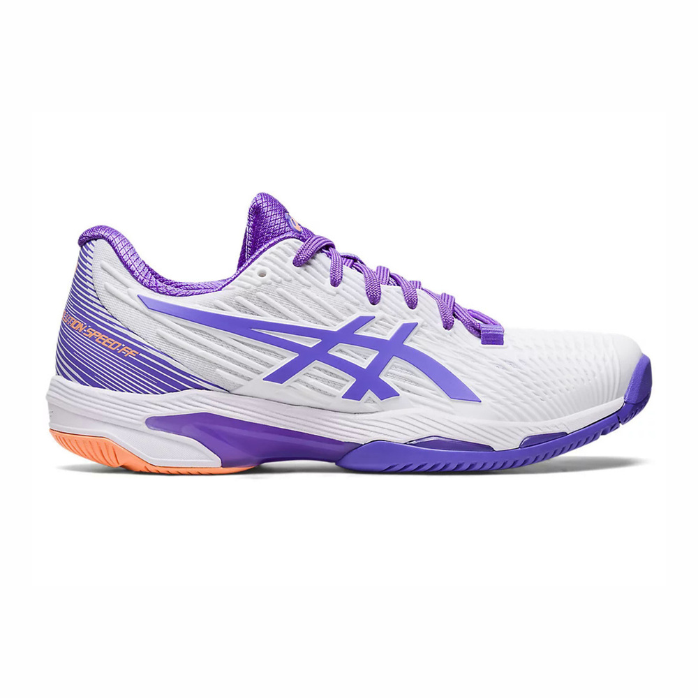 Asics Solution Speed FF 2 [1042A136-104] 女 網球鞋 澳網配色 支撐 穩定 白紫