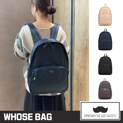 【WHOSE BAG】日系多隔層防潑水後背包 男 女包 電腦包 NO.WBKK030