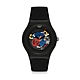 Swatch New Gent 原創系列 BLACK LACQUERED AGAIN(41mm) product thumbnail 1