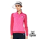 【Lynx Golf】女款保暖內刷毛材質變色膠印隱形拉鍊口袋設計長袖立領POLO衫/高爾夫球衫(二色) product thumbnail 9