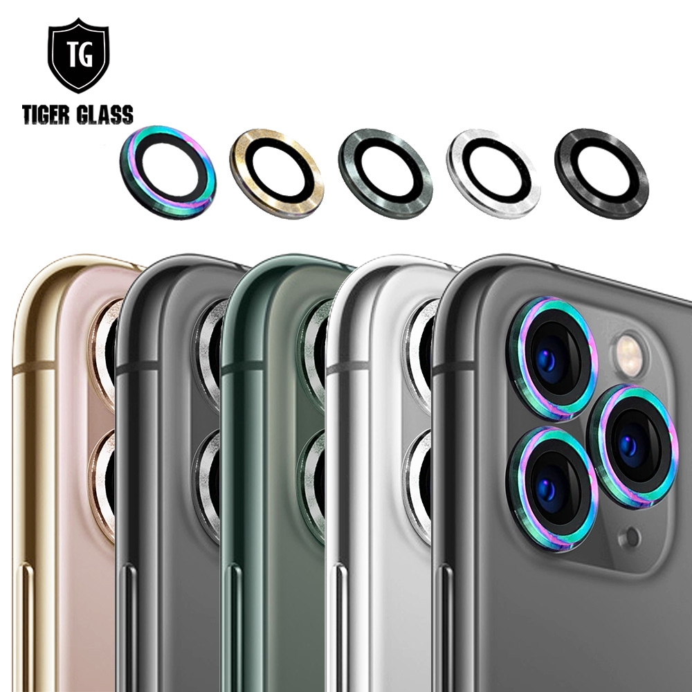 T.G iPhone 11 Pro/11 Pro Max 航空鋁康寧鏡頭保護環-炫彩霓 (鏡頭環 金屬環 鏡頭保護框)
