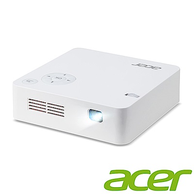 acer C202i FWVGA LED行動投影機(300流明)