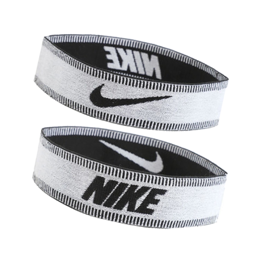 Nike 頭帶 Sport Headband 兩面用 男女款 運動 路跑 健身 防止頭髮干擾 白 黑 N1001612101OS