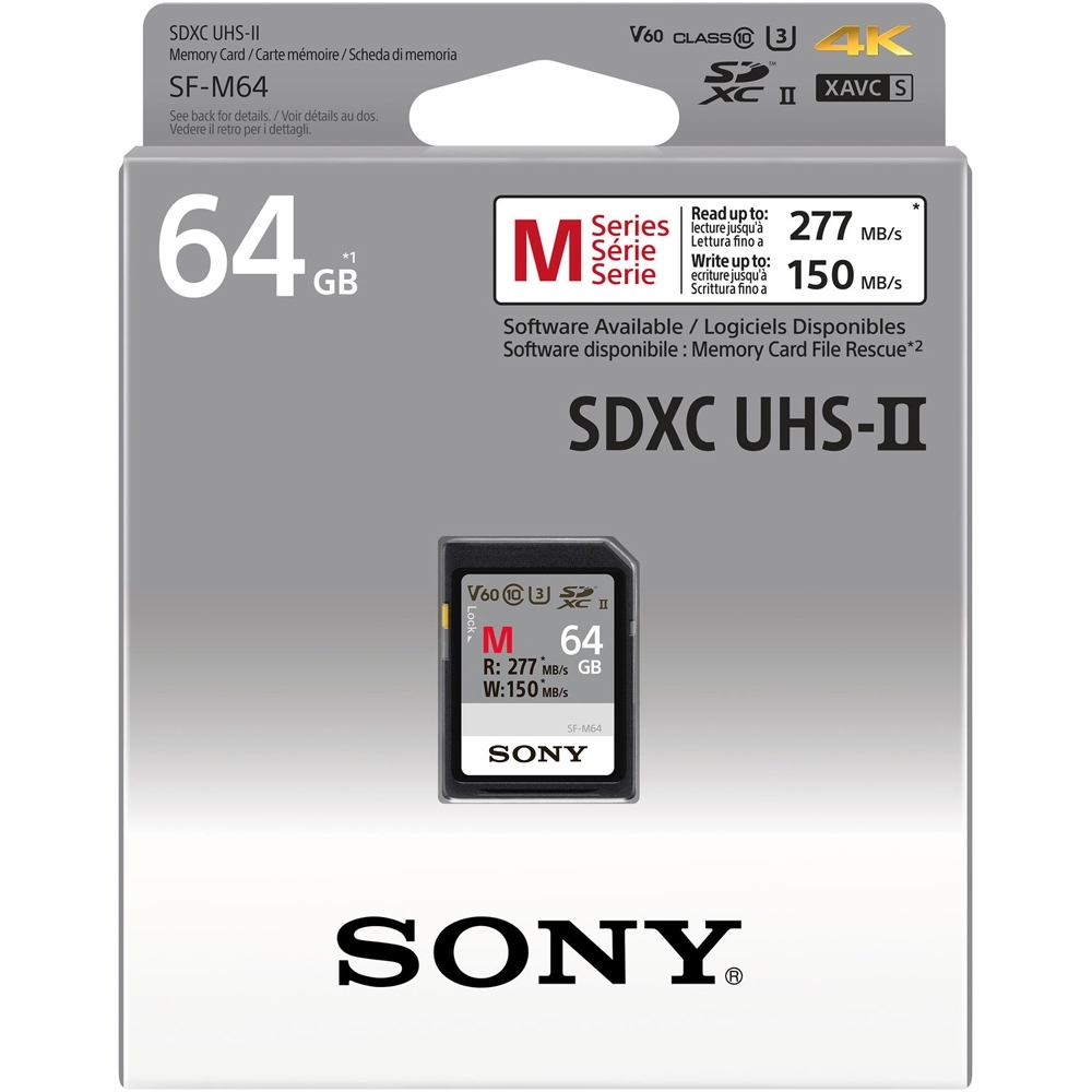 高質 SONY SDXC メモリーカード 64GB SF-E64