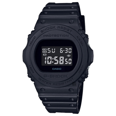 CASIO 卡西歐 G-SHOCK 35周年復刻電子錶 送禮推薦-全黑 DW-5750E-1B