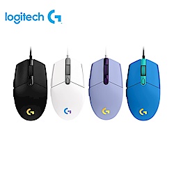 羅技 logitech G G102 炫彩遊戲滑鼠(顏色任選)