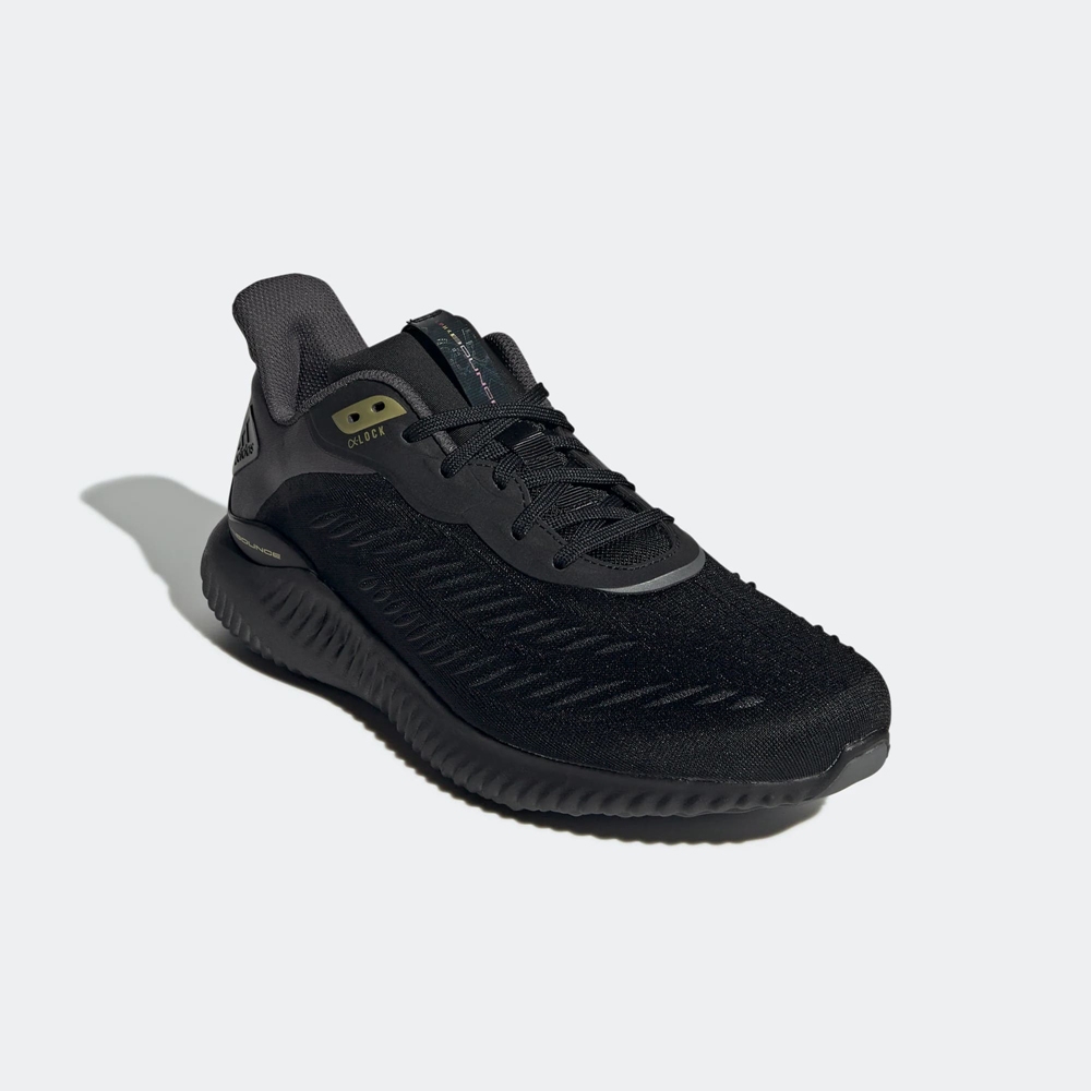 adidas 慢跑鞋 男鞋 運動鞋 緩震 ALPHABOUNCE 黑 GX4147