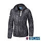 K-SWISS Lines Printed Jacket防風外套-女-黑白 product thumbnail 1