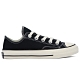 CONVERSE CHUCK 70 OX 低筒休閒鞋 中大童 黑 368986C product thumbnail 1