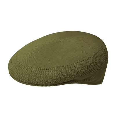 KANGOL-504 TROPIC VENTAIR 鴨舌帽-橄欖綠色