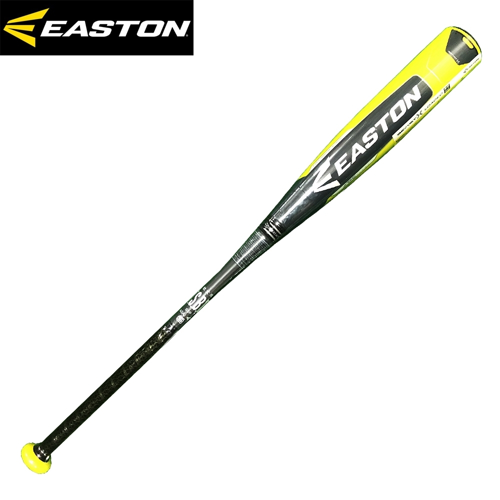 EASTON 日本進口國高中軟式鋁棒 黑黃 AJ111-345