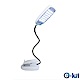 逸奇e-Kit 28顆亮白LED燈/ 電池USB雙用二合一/輕巧百變創意蛇管檯燈夾 product thumbnail 3