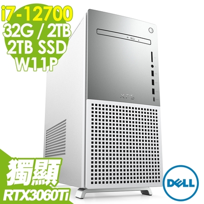 DELL XPS 8950 (i7-12700/32G/2TSSD+2TB/RTX3060Ti 8G/W11P)