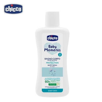 Chicco 寶貝嬰兒植萃泡泡浴露200ml-溫和不流淚配方