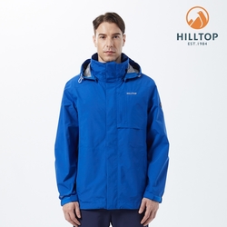 Hilltop 山頂鳥 Paclite-Pro GORE-TEX 男款2.5L防水透氣外套 PH22XMZ2 藍