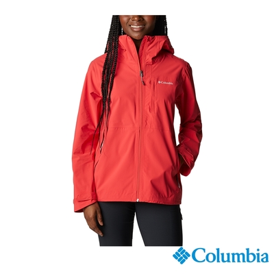 Columbia哥倫比亞 女款-Omni-Tech 防水外套-紅色 UWR03790RD / S22