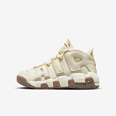 Nike Air More Uptempo GS [DX1939-100] 大童 休閒鞋 復古 大AIR 焦糖底 椰奶