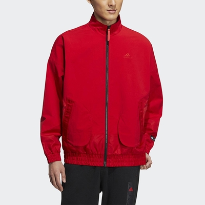 adidas 外套 男款 運動外套 風衣外套 CNY 亞規 CM COM WV JKT 紅 HZ3039