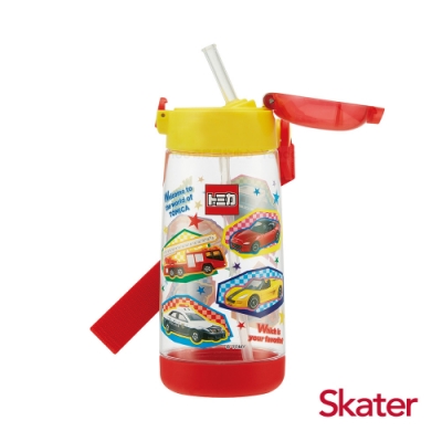 Skater 吸管水壺(480ml)PET TOMICA