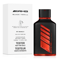 Mercedes Benz 賓士 AMG 極速黑男性淡香精100ml-Tester