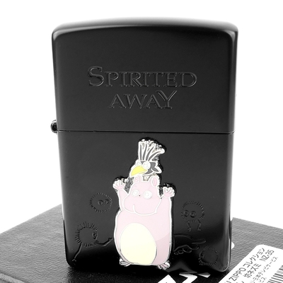 ZIPPO 日系~吉卜力工作室-宮崎駿-神隱少女-坊寶寶小老鼠貼飾設計