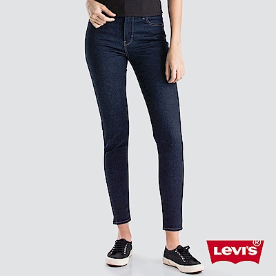 Levis 女款 721 高腰緊身窄管 彈性牛仔長褲 親膚柔軟面料 原色