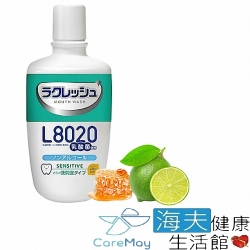 海夫健康生活館 佳樂美 樂可麗舒 L8020 乳酸菌 漱口水 蜂蜜檸檬薄荷味_300ml