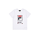 FILA KIDS 童短袖圓領上衣-白色 1TEY-4900-WT product thumbnail 1