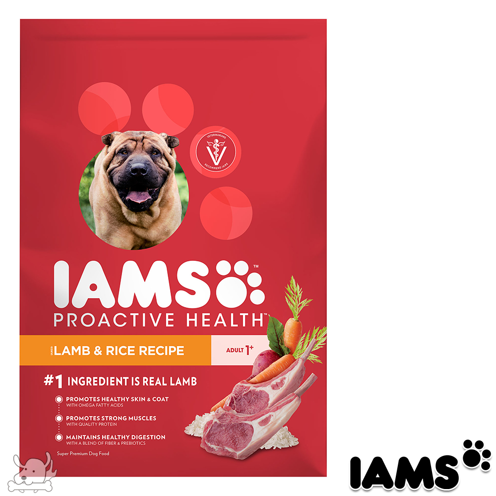 IAMS 愛慕思 健康優活 羊肉+米 成犬糧 7磅