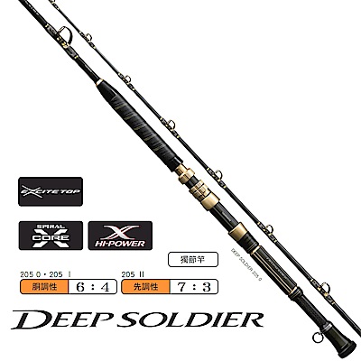 【SHIMANO】DEEP SOLDIER 205 II 船竿