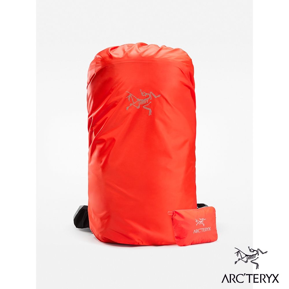 Arcteryx 始祖鳥 防水雨罩 光速橘