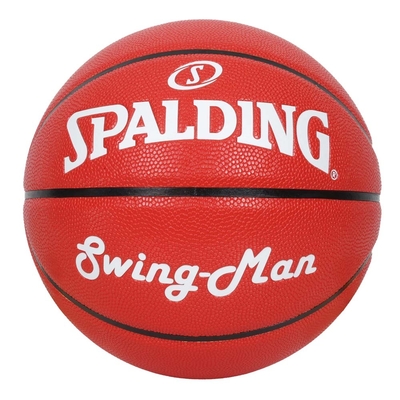 SPALDING SWINGMAN系列#7合成皮籃球-訓練 室外 室內 SPB1131B7 紅白