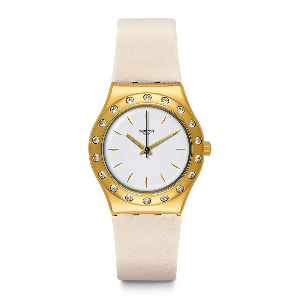 Swatch LINUSA 晶亮焦點手錶