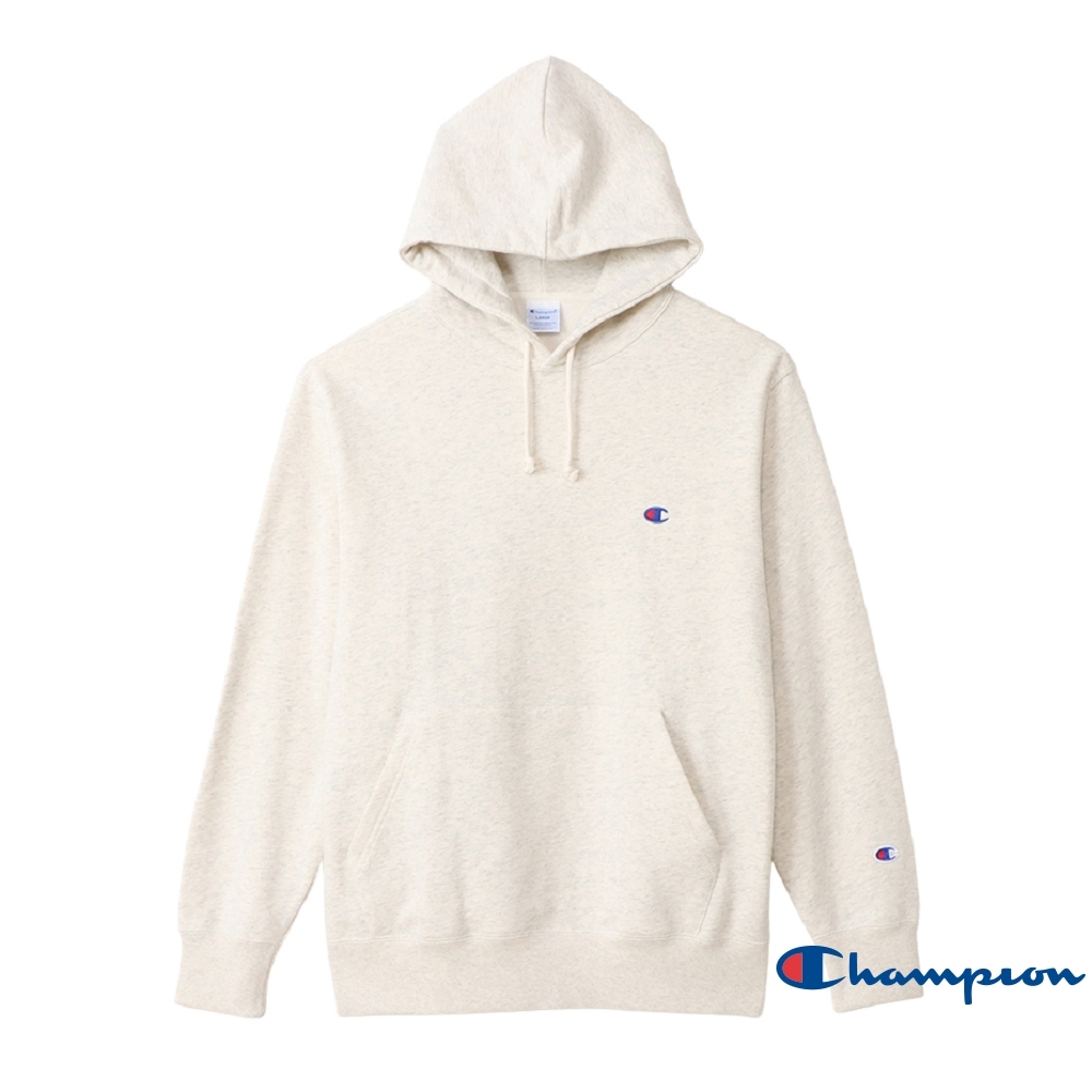 Champion BASIC 連帽上衣 小C-(米色）