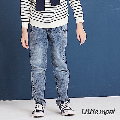 Little moni 牛仔水洗長褲