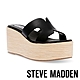 STEVE MADDEN-SUMMERSET H字超厚底拖鞋-黑色 product thumbnail 1