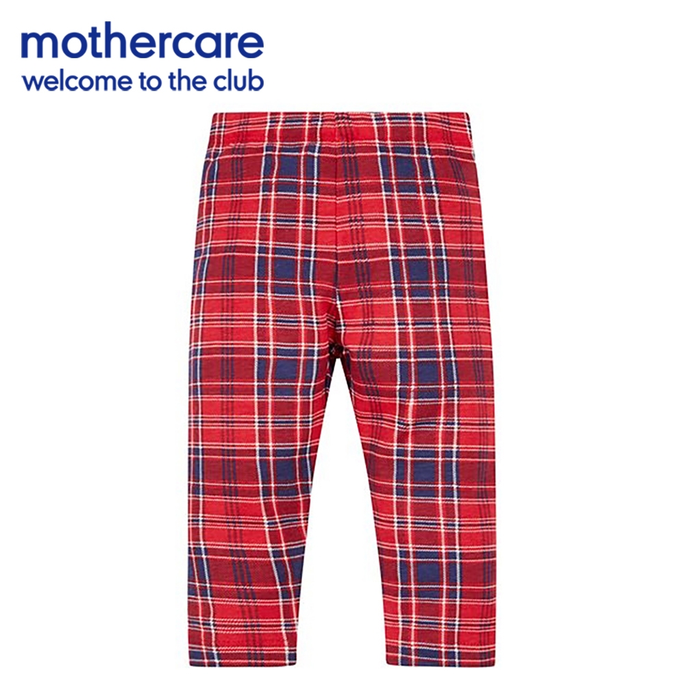 mothercare 專櫃童裝 經典格紋內搭褲-紅 (1-5歲)