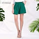 JESSICA - 綠色百搭皺褶設計短褲 product thumbnail 1